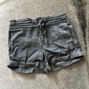Helmut Lang drawstring tensel shorts
